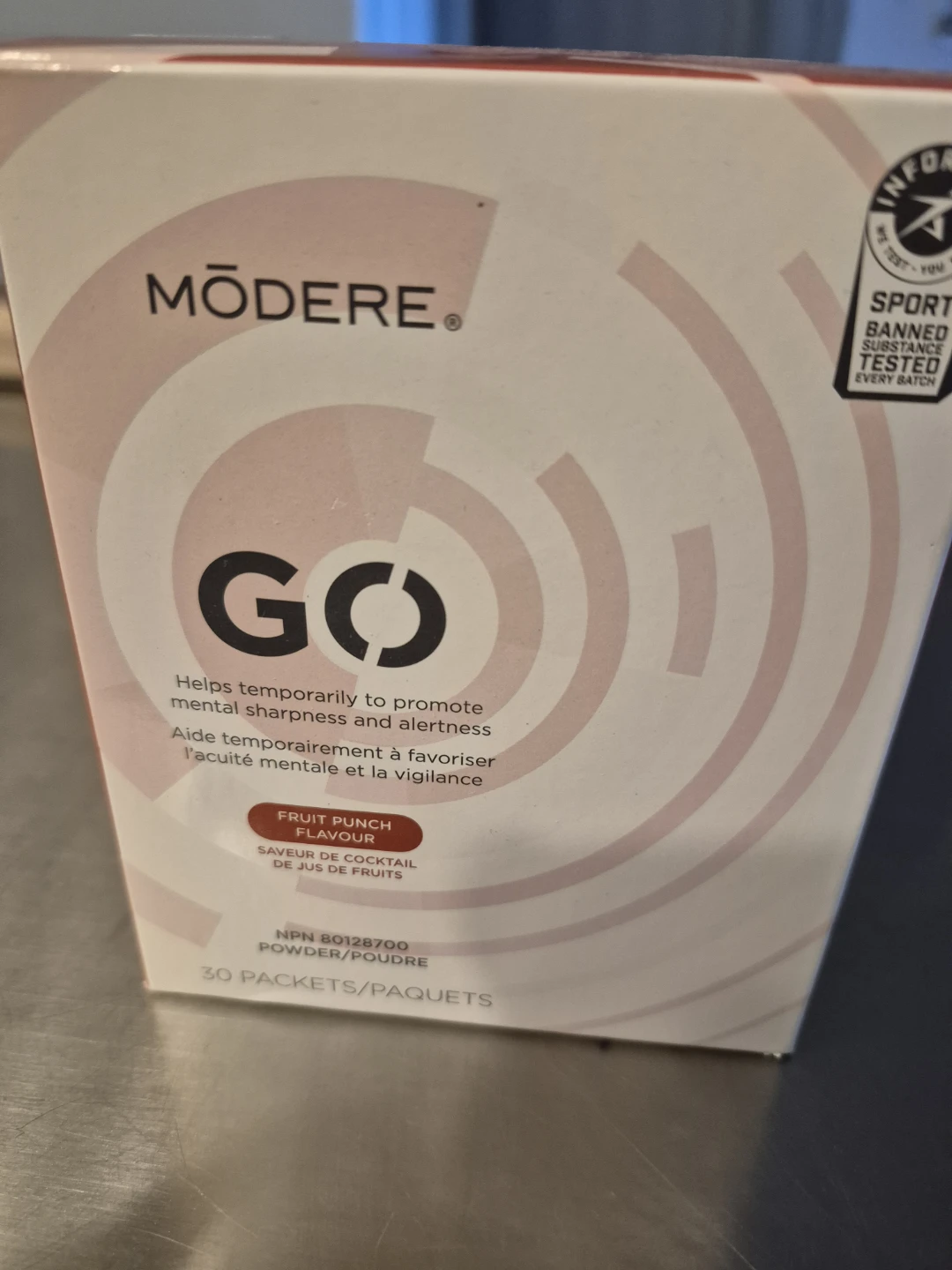 Modere GO Fruit Punch Powder 30 Packets - photo 2