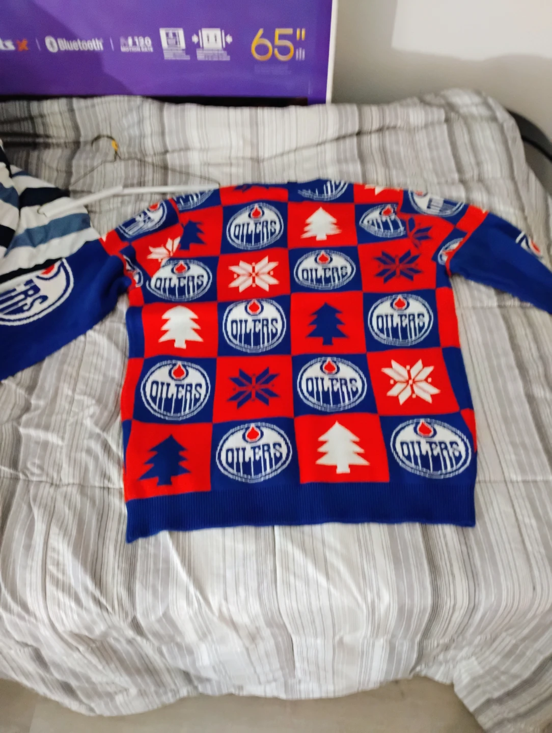 Edmonton Oilers Christmas Sweater