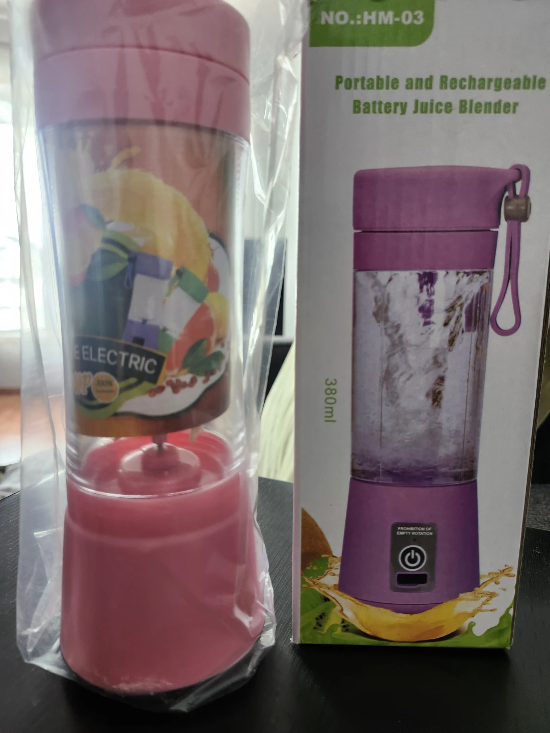 Portable and Rechargeable Battery Juice Blender - photo 2