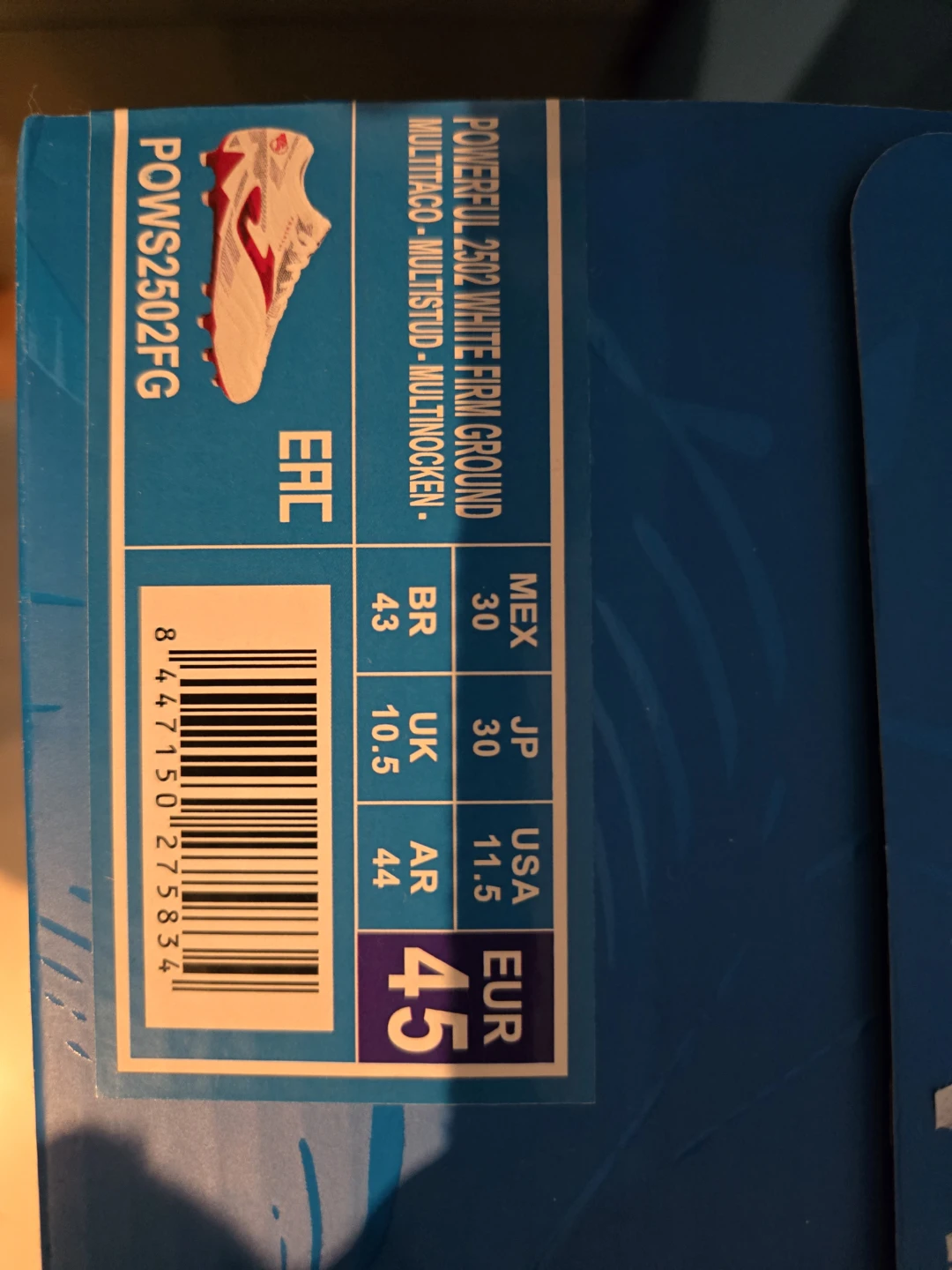 Joma Men's Size 11.5 Football Cleats - photo 3