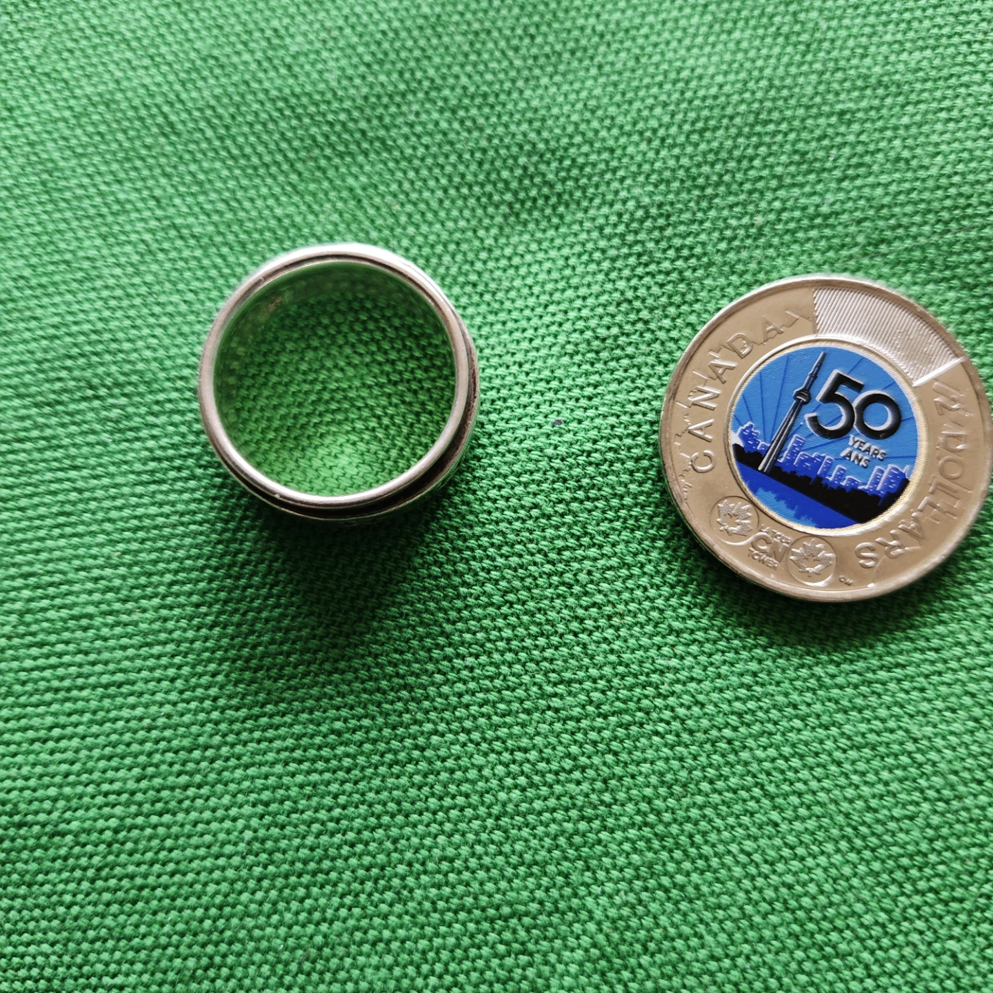 Sterling Silver Star Spinner Ring - photo 3