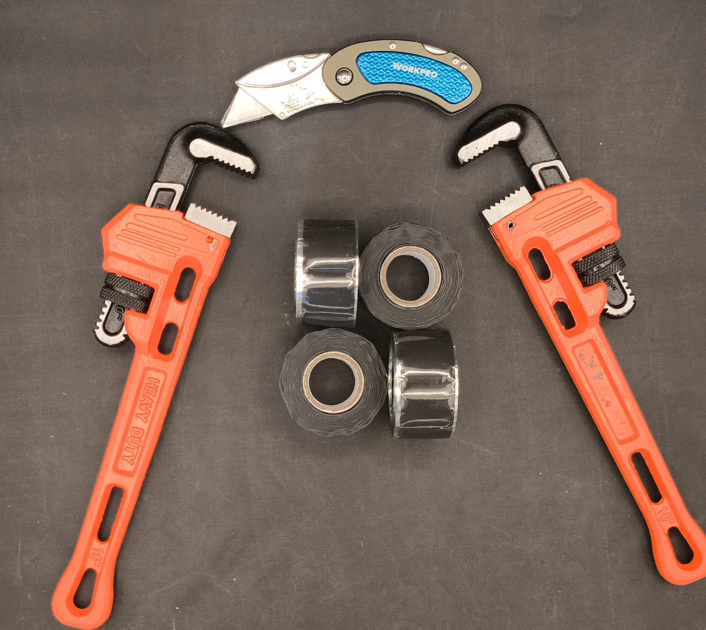 Leak Survival Kit | Wrench + Self Fusing Tape + Cutter - photo 3