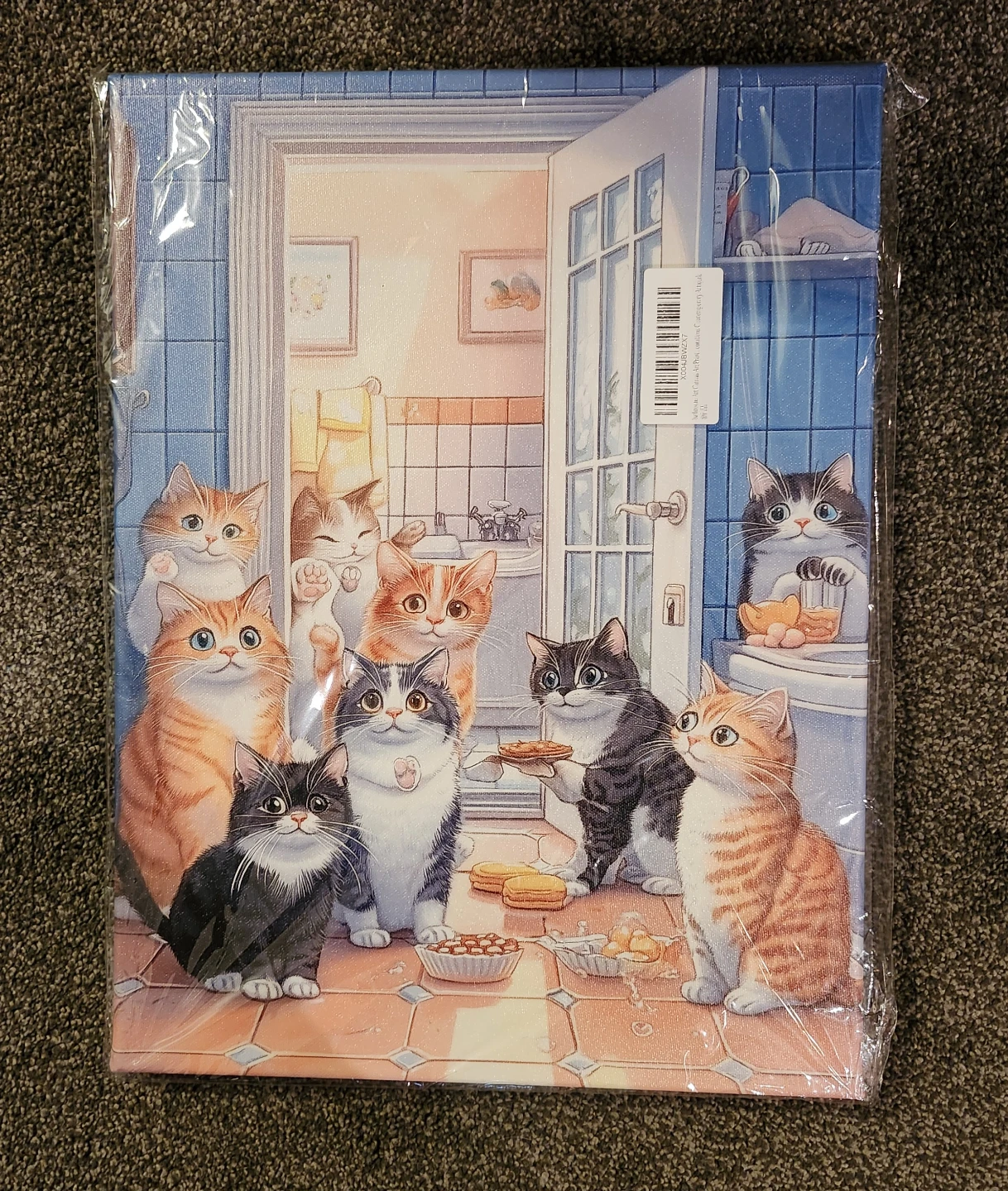 Cute Cat Canvas