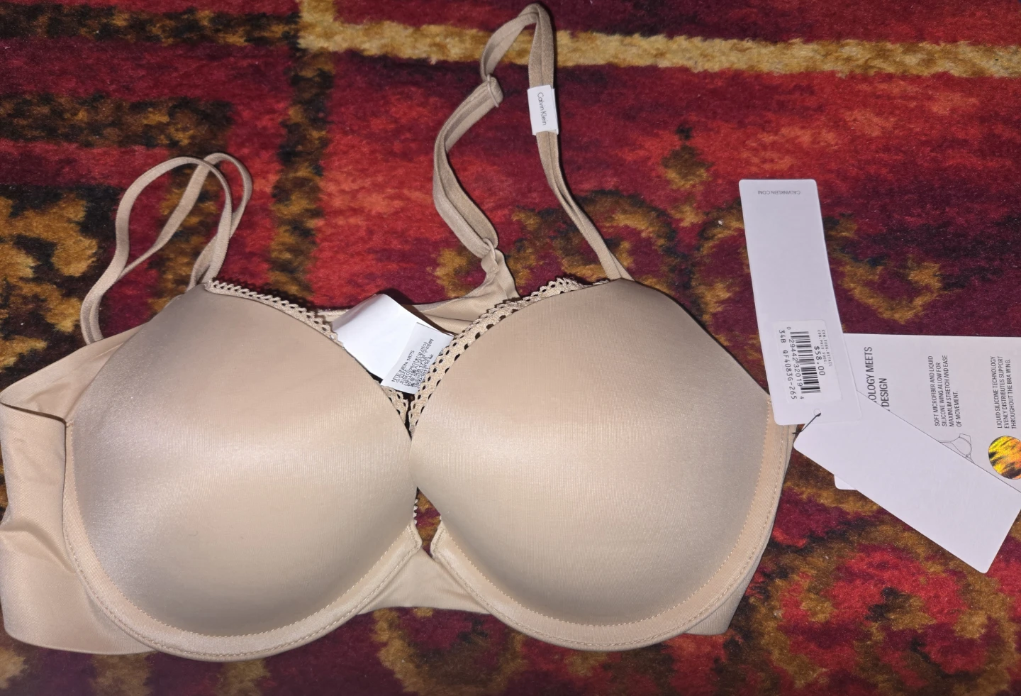 Calvin Klein Beige Push-Up Bra-34B