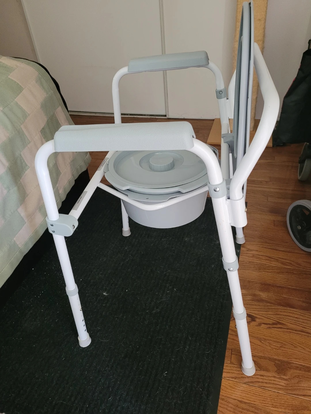 Adjustable Commode Toilet Safety Frame - photo 2