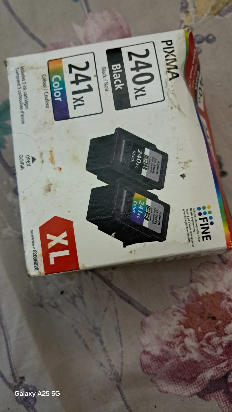 Canon PIXMA 240XL Black & 241XL Colour Ink Cartridges - photo 3