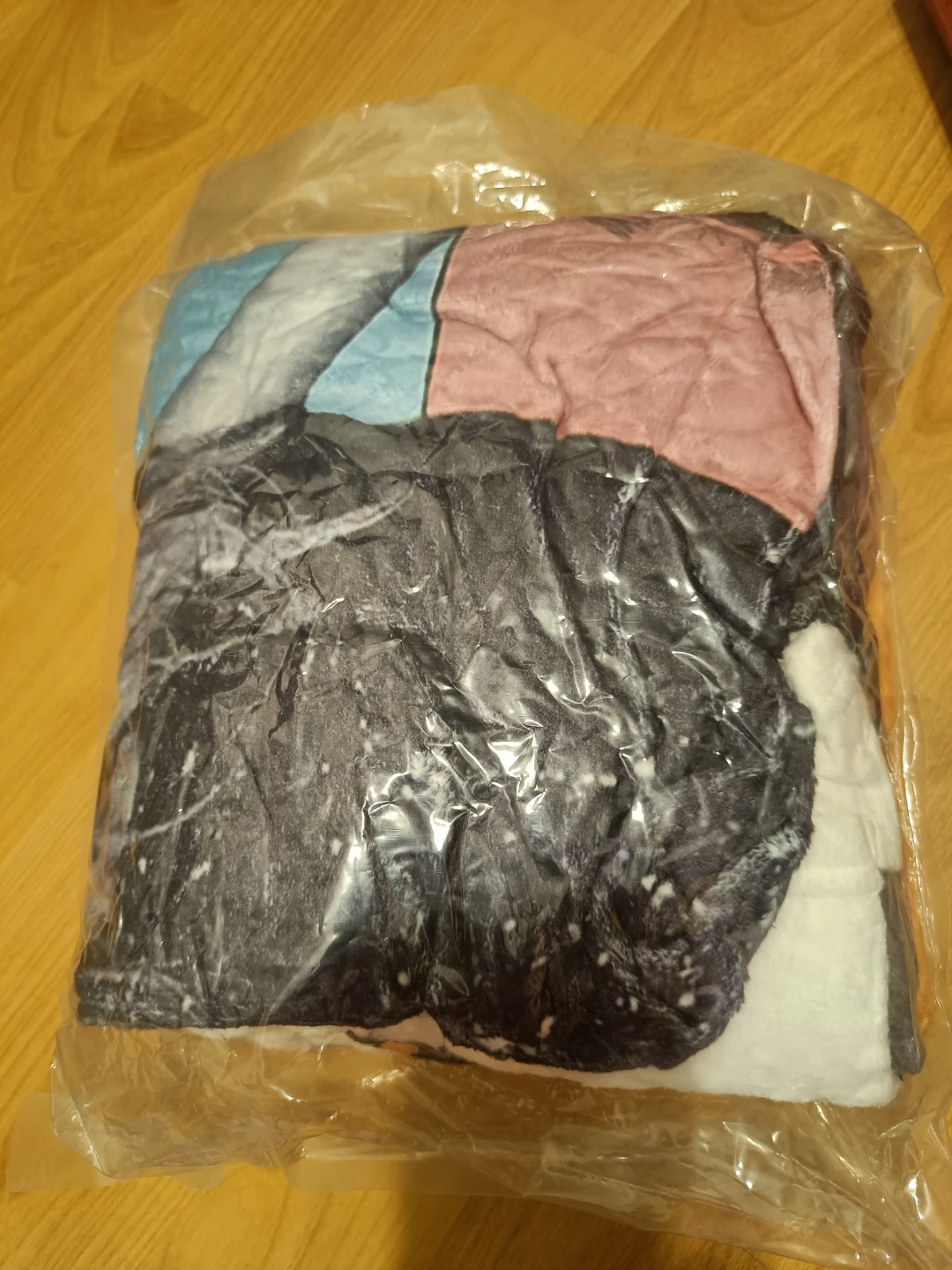 Geometric Print Fleece Blanket - photo 2
