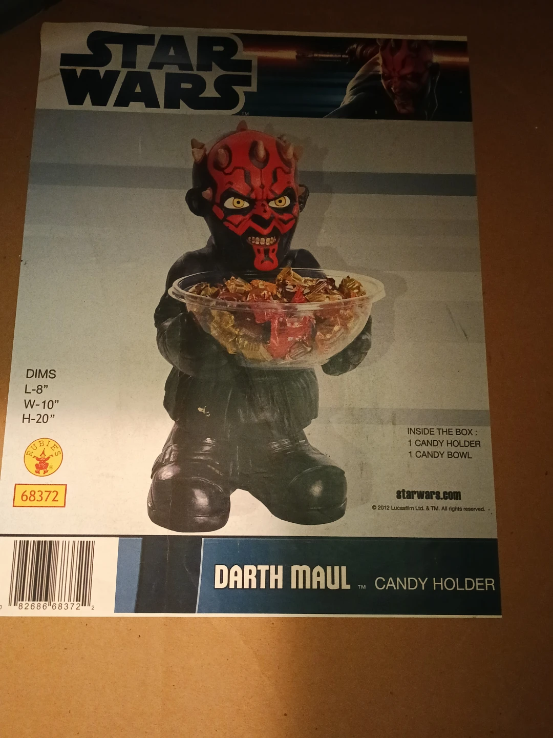 Star Wars Darth Maul Candy Holder