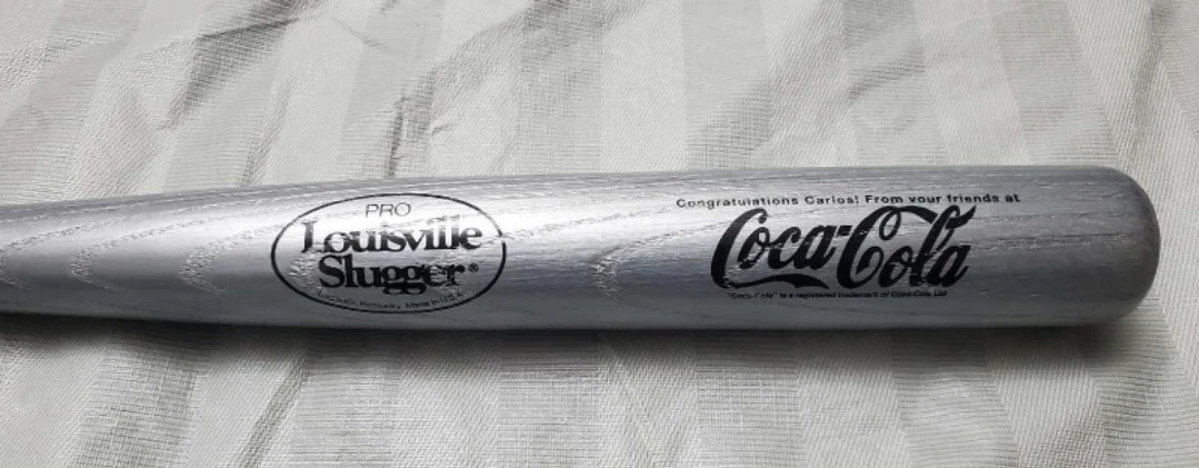 New SGA Louisville slugger Delgado commerative baseball bat - photo 5