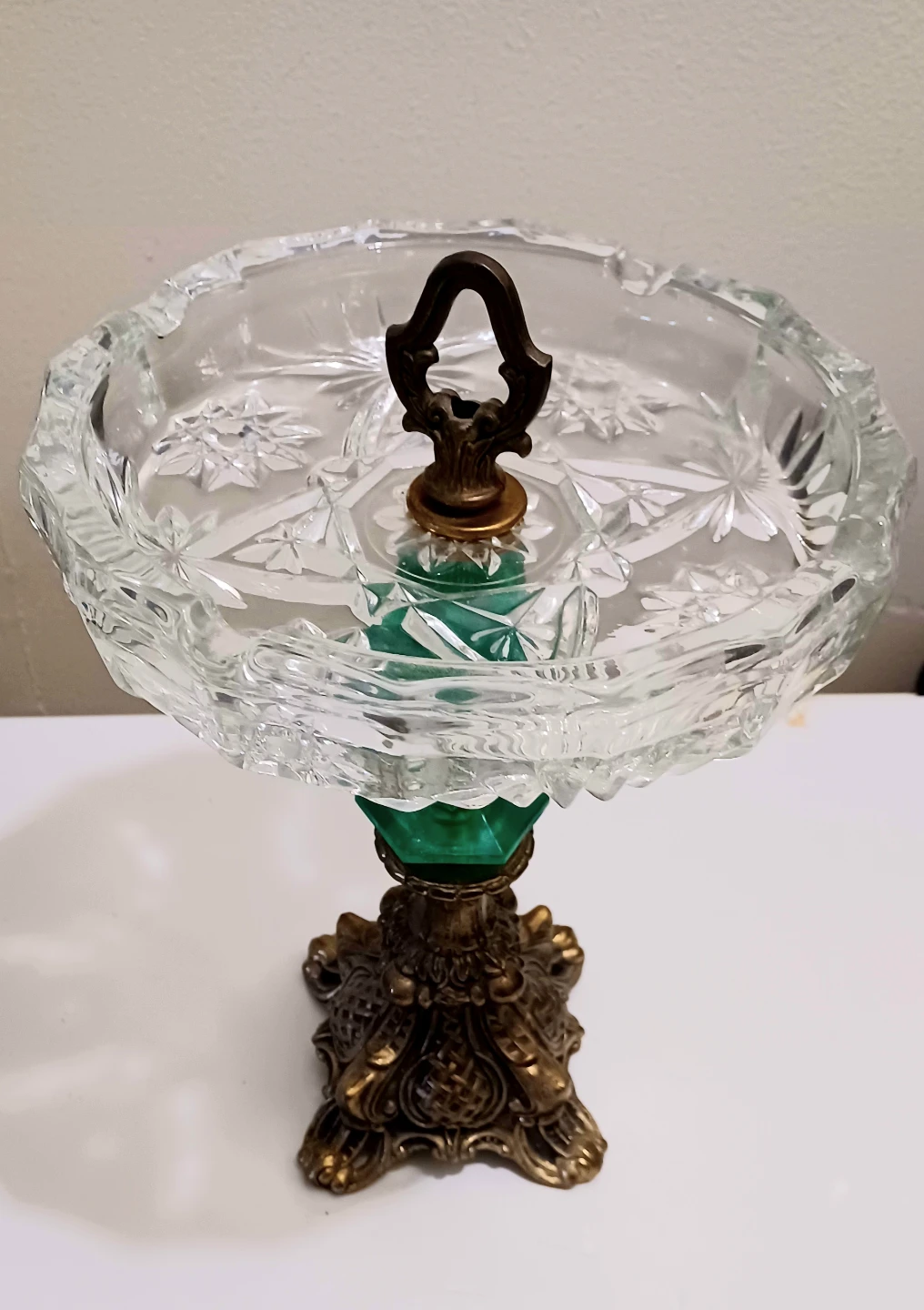 Unique Hollywood Regency Pedestal Ashtray - photo 2