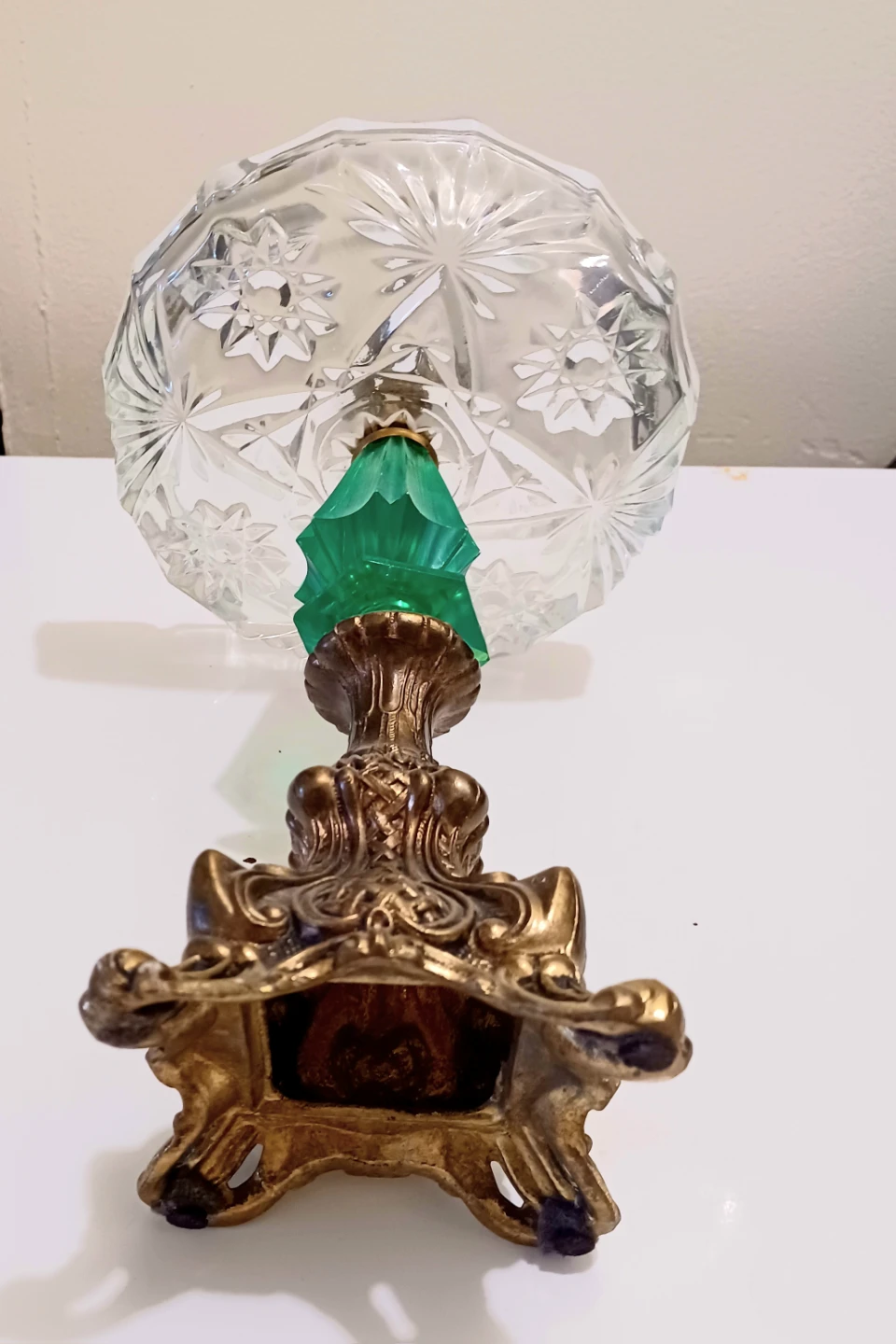 Unique Hollywood Regency Pedestal Ashtray - photo 3