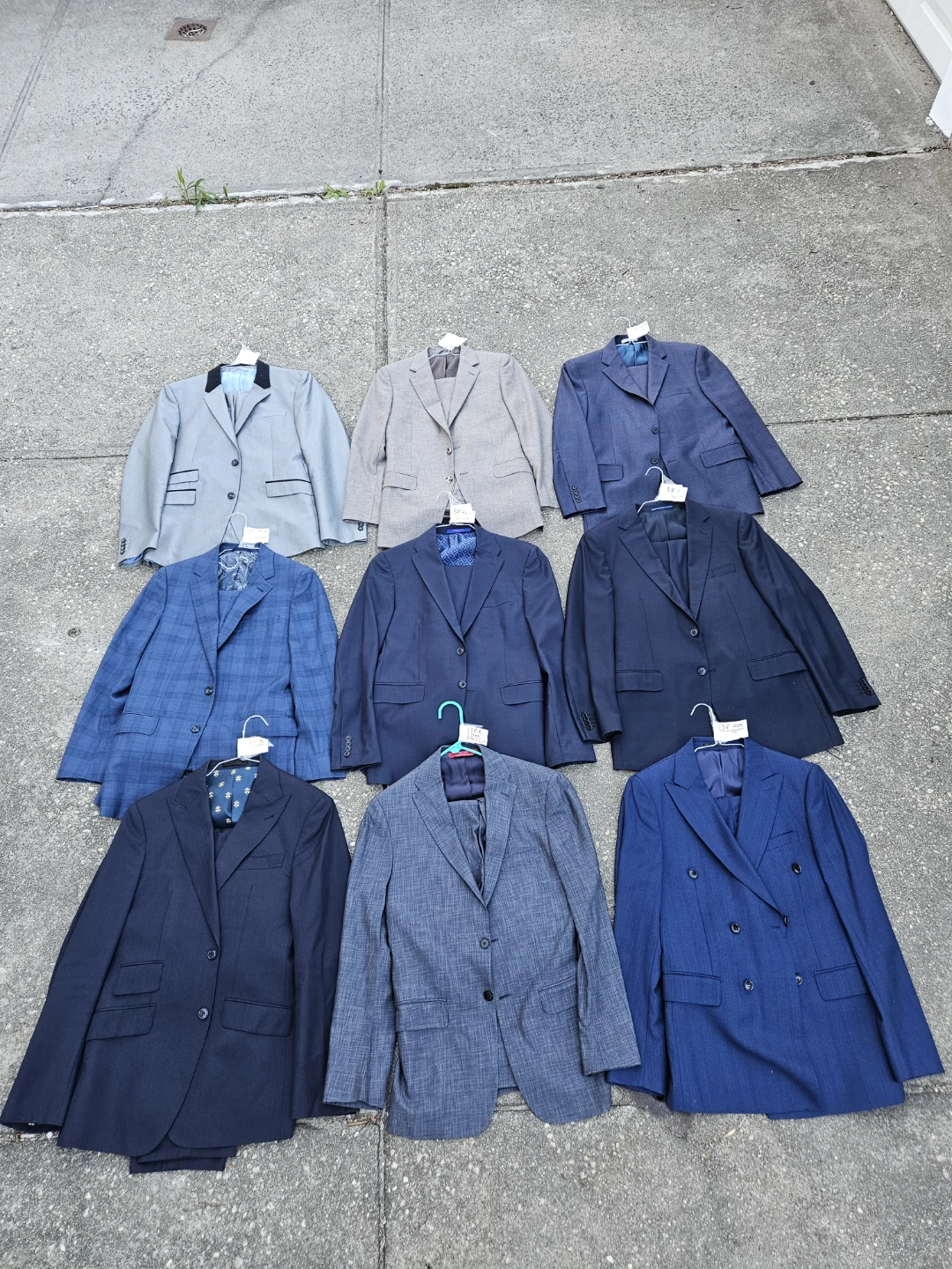 10 used quality expensive jackets. Size 38R