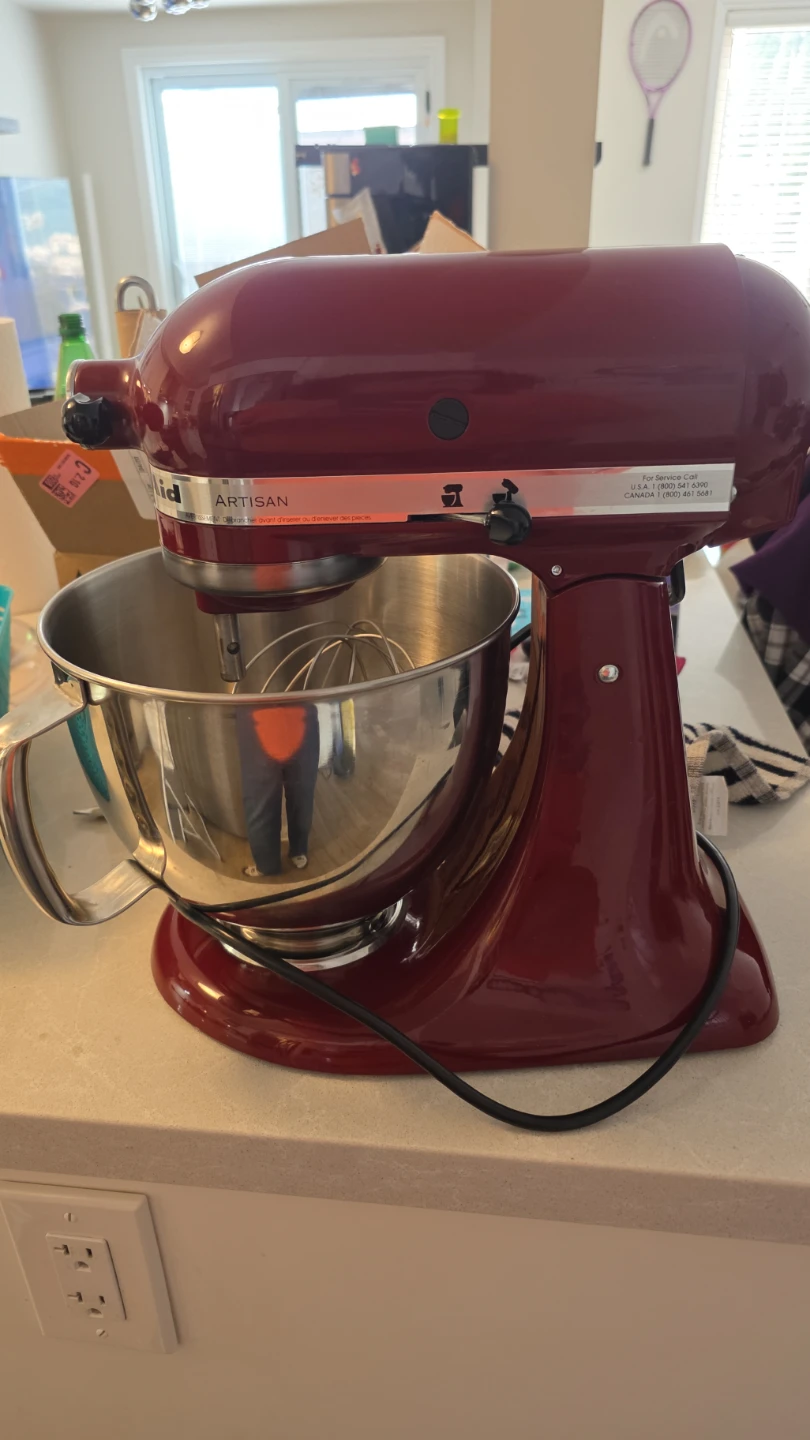 KitchenAid Artisan K45 Series Stand Mixer - Red - photo 2