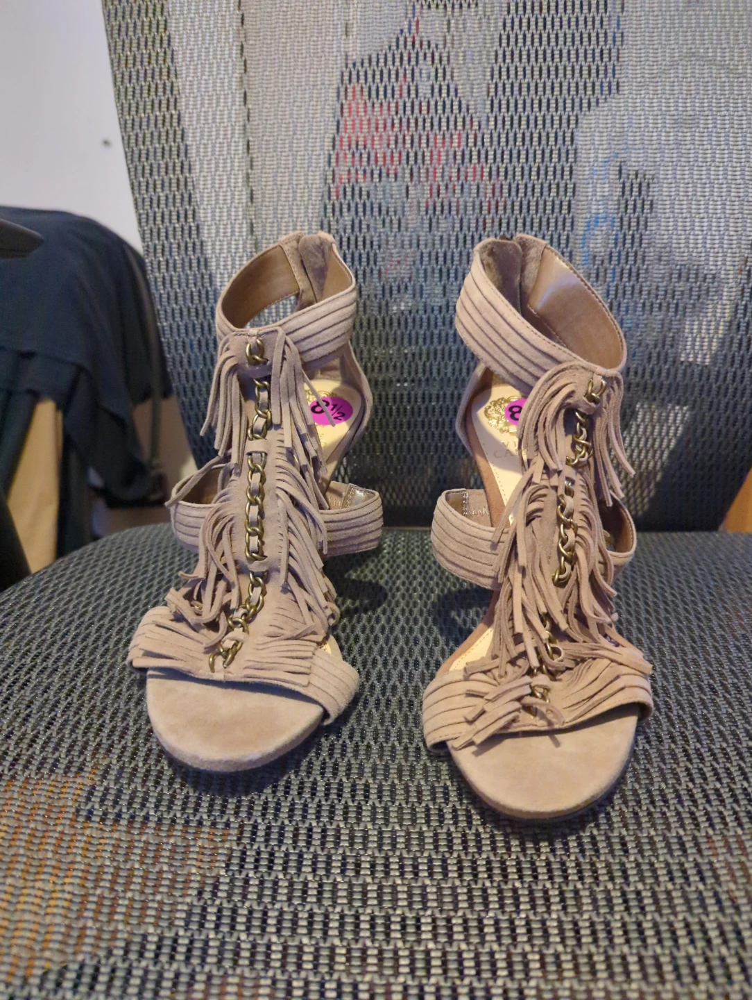 Vince Camuto Fringe Heels