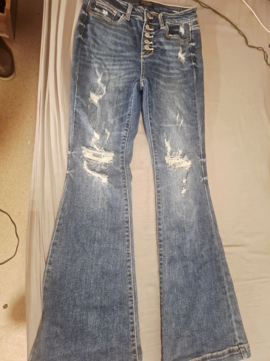 Rhythm & Soul High Rise Flare Jeans