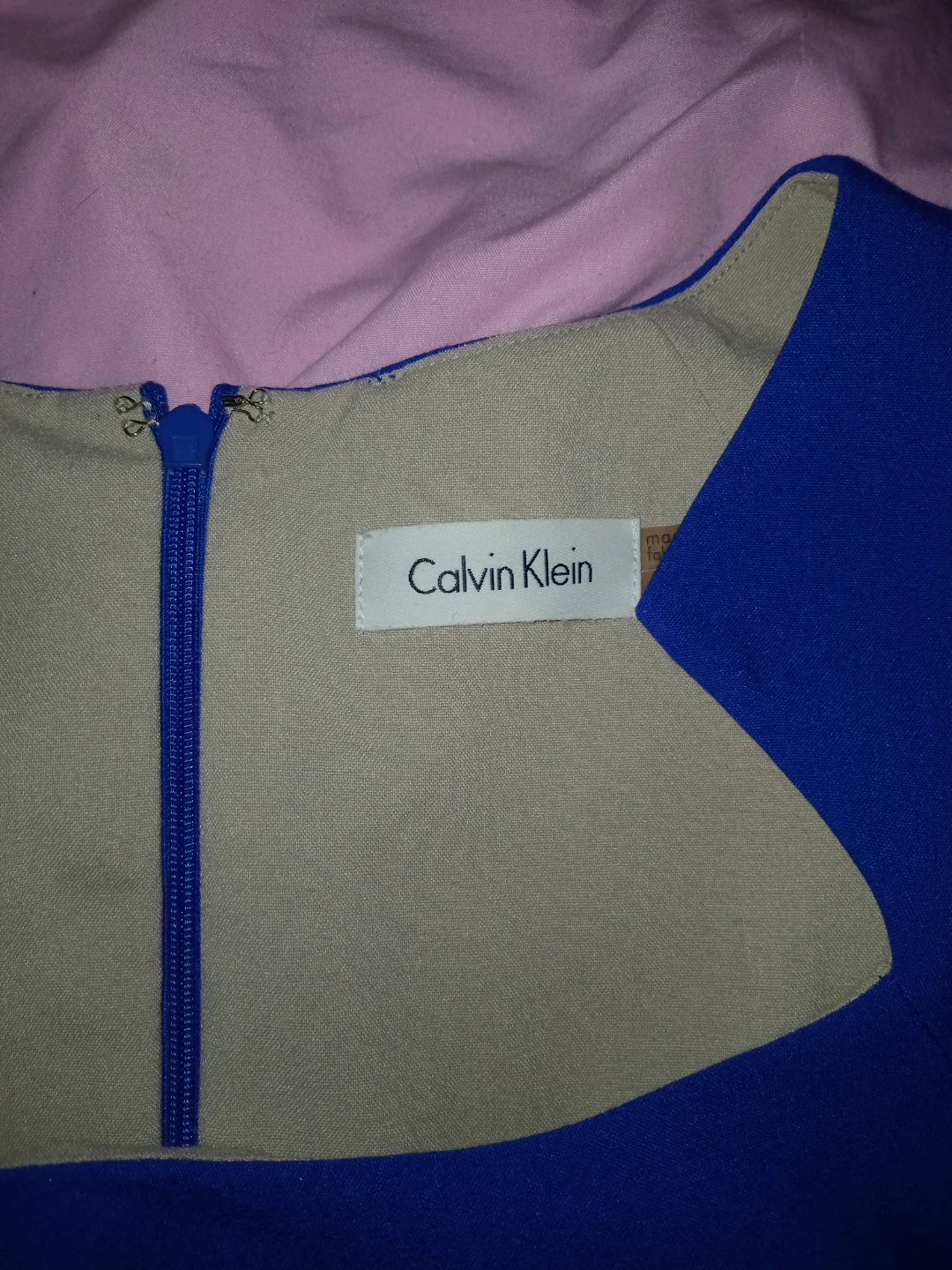 Calvin Klein Blue Sheath Dress - Size M - photo 2
