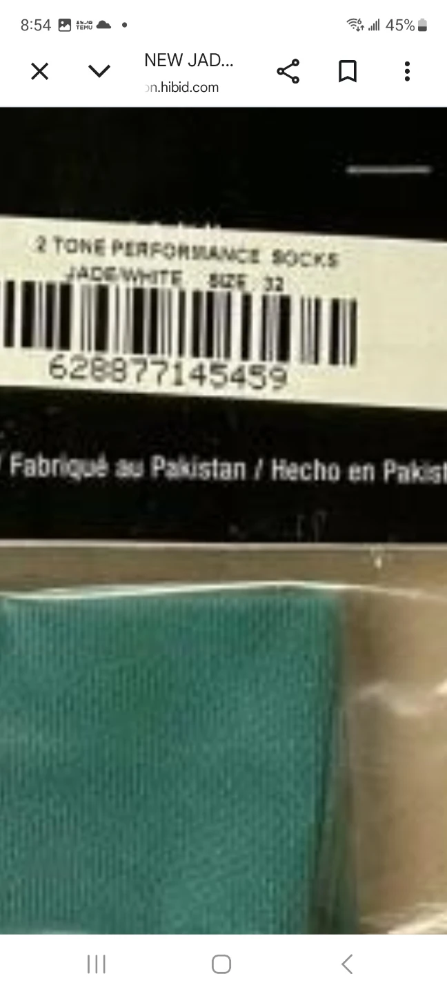 pairs of Fulton Hockey Socks green color w white stripes Size 32 - photo 2