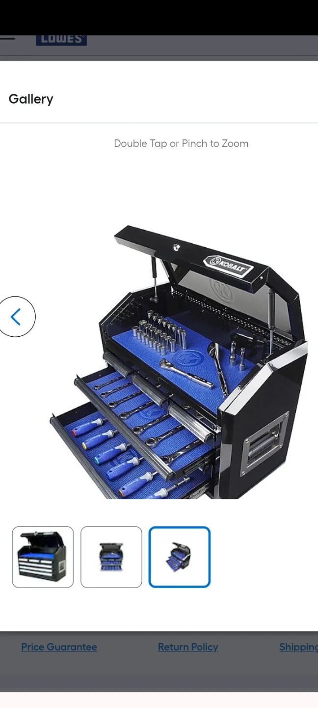 Kobalt 27-in W x 26.7-in H 5-Drawer Steel Tool Chest (Black) - photo 4