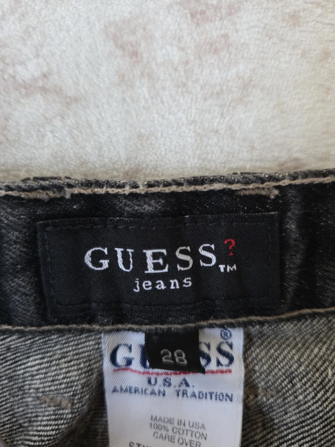 GUESS Jeans Women's Black Denim Bootcut Pants Size 28 - photo 2