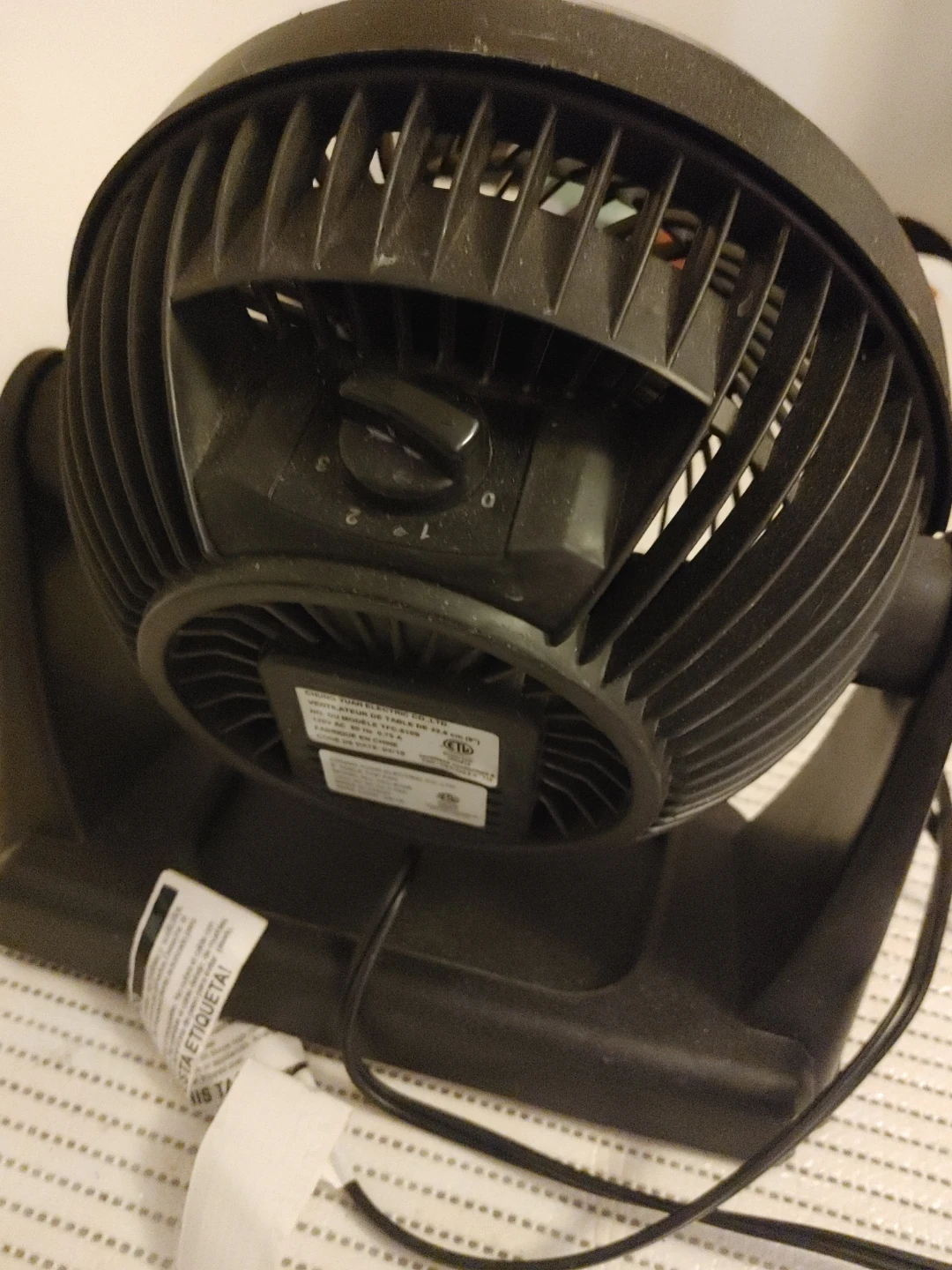 TurboCraft Electric Fan - photo 2