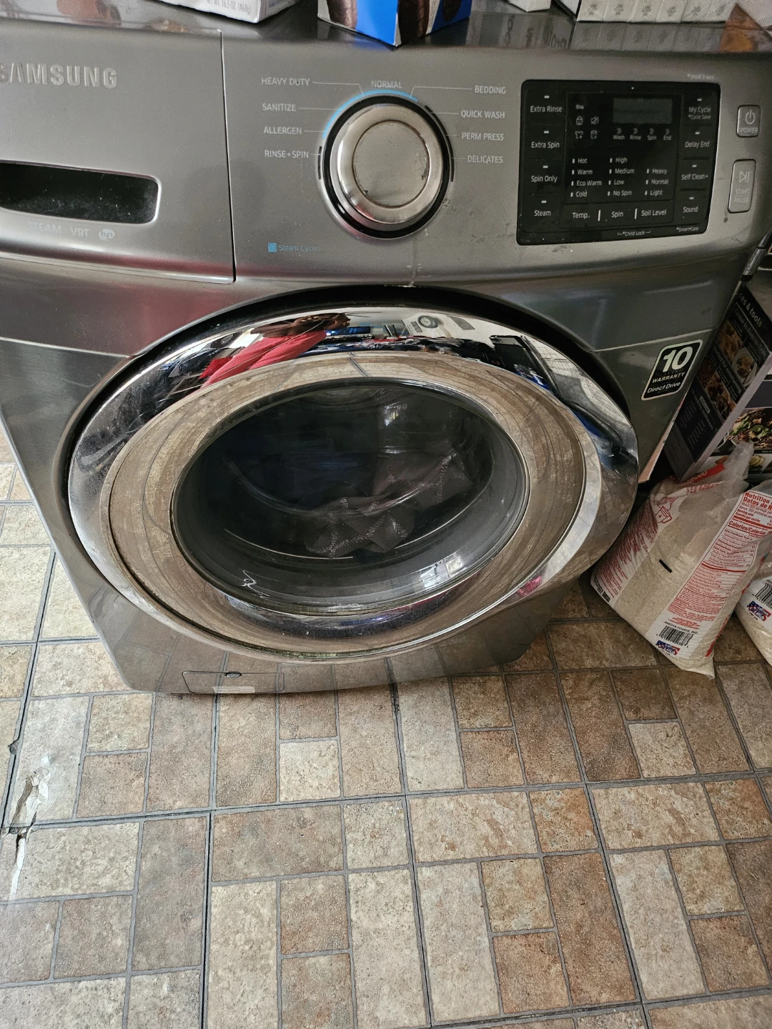 Samsung Front Load Washing Machine - photo 2