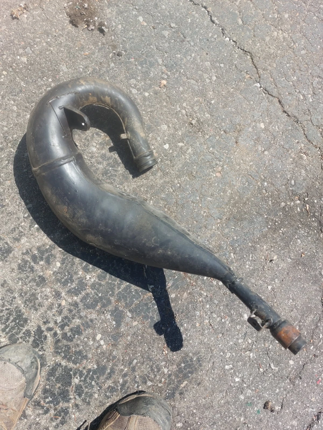 Dirt Bike Exhaust Pipe - photo 2