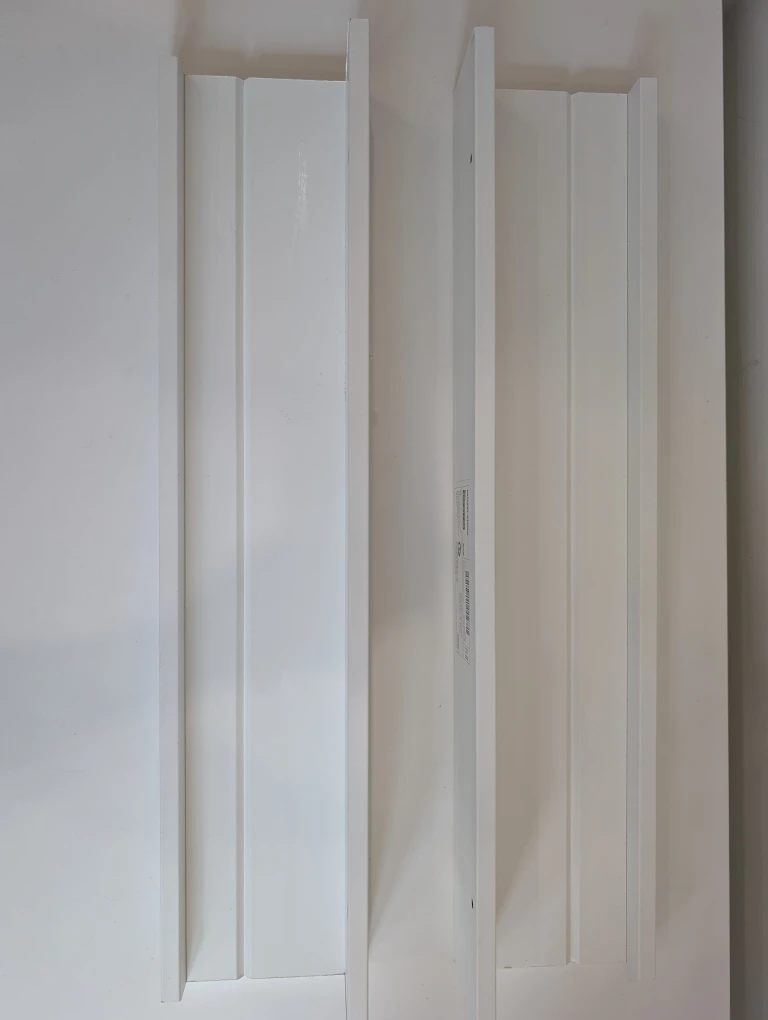 2 x IKEA MOSSLANDA White Picture Ledge Shelf 55 cm - photo 4