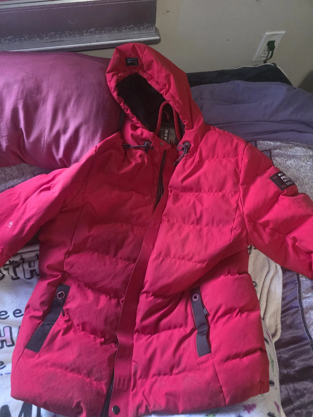 Red Projèk Raw Puffer Jacket - photo 2