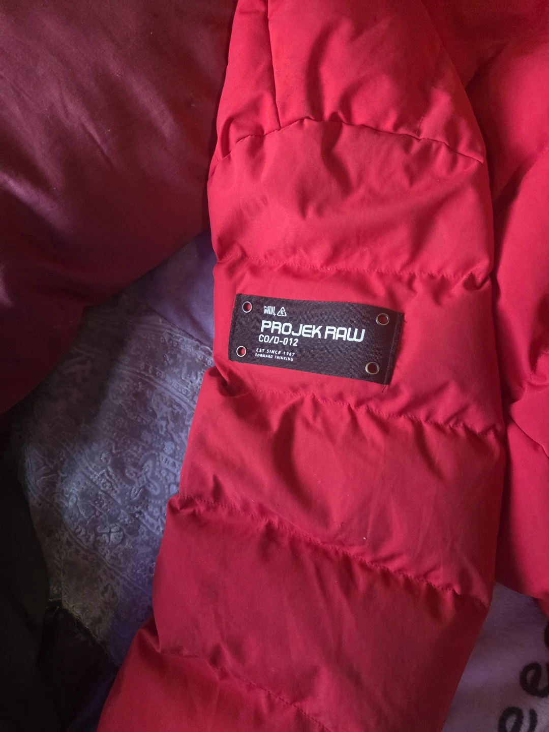 Red Projèk Raw Puffer Jacket - photo 4