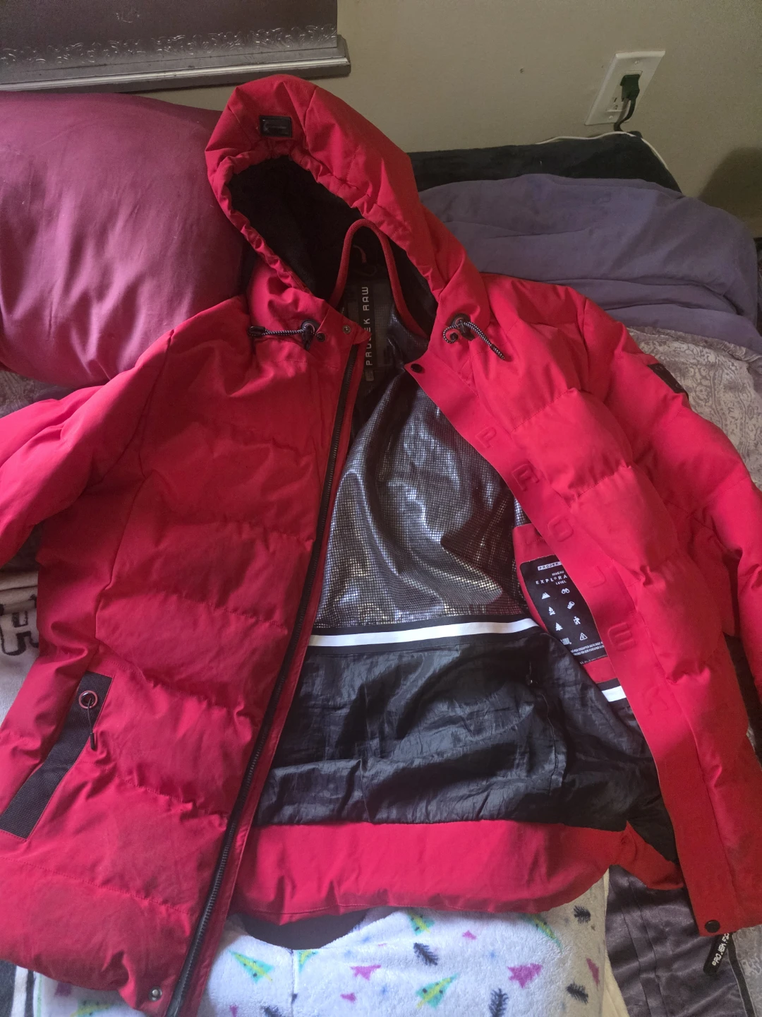 Red Projèk Raw Puffer Jacket - photo 5