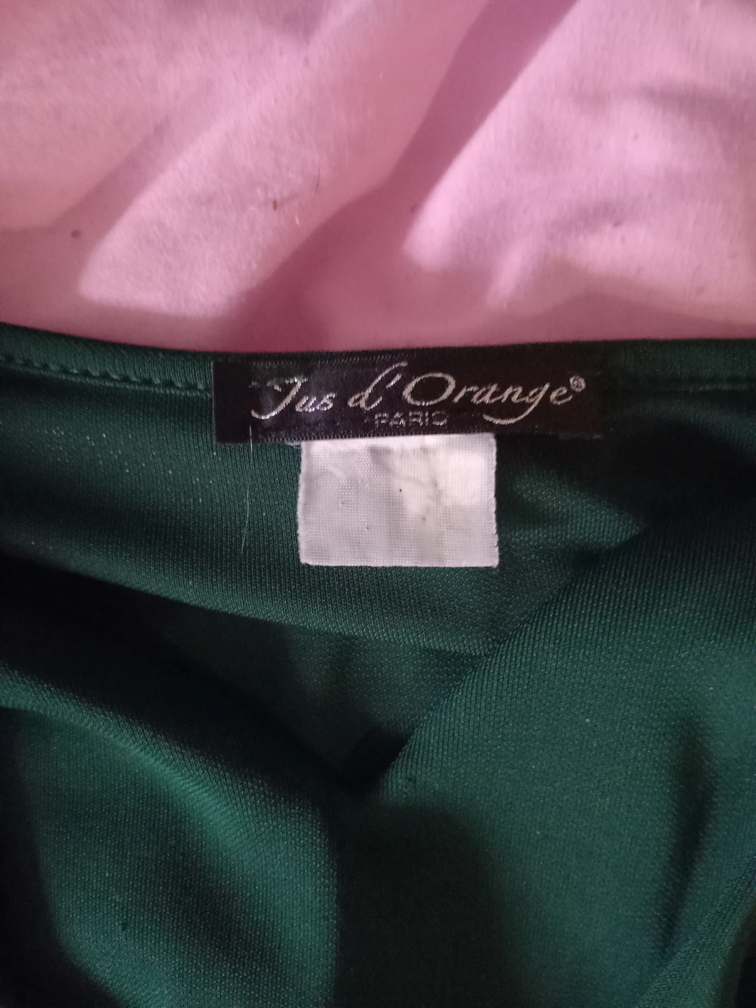 Jus d'Orange Green Maxi Dress with Belt