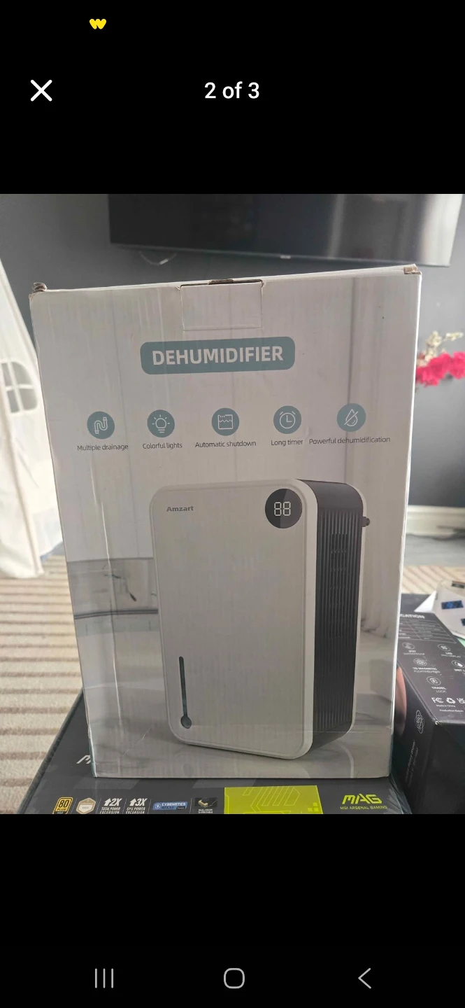Amzart Dehumidifier