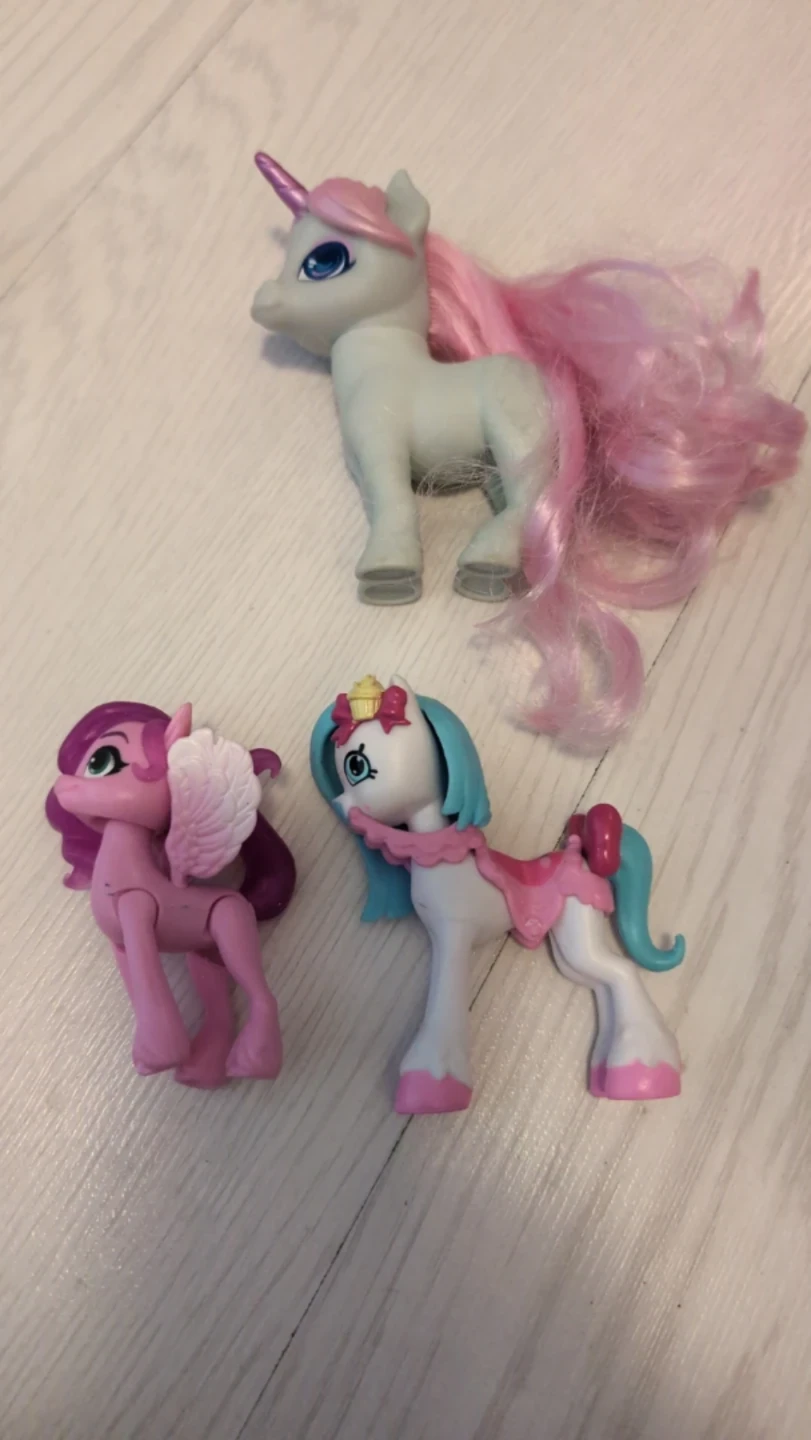 Set of 3 Toy Ponies