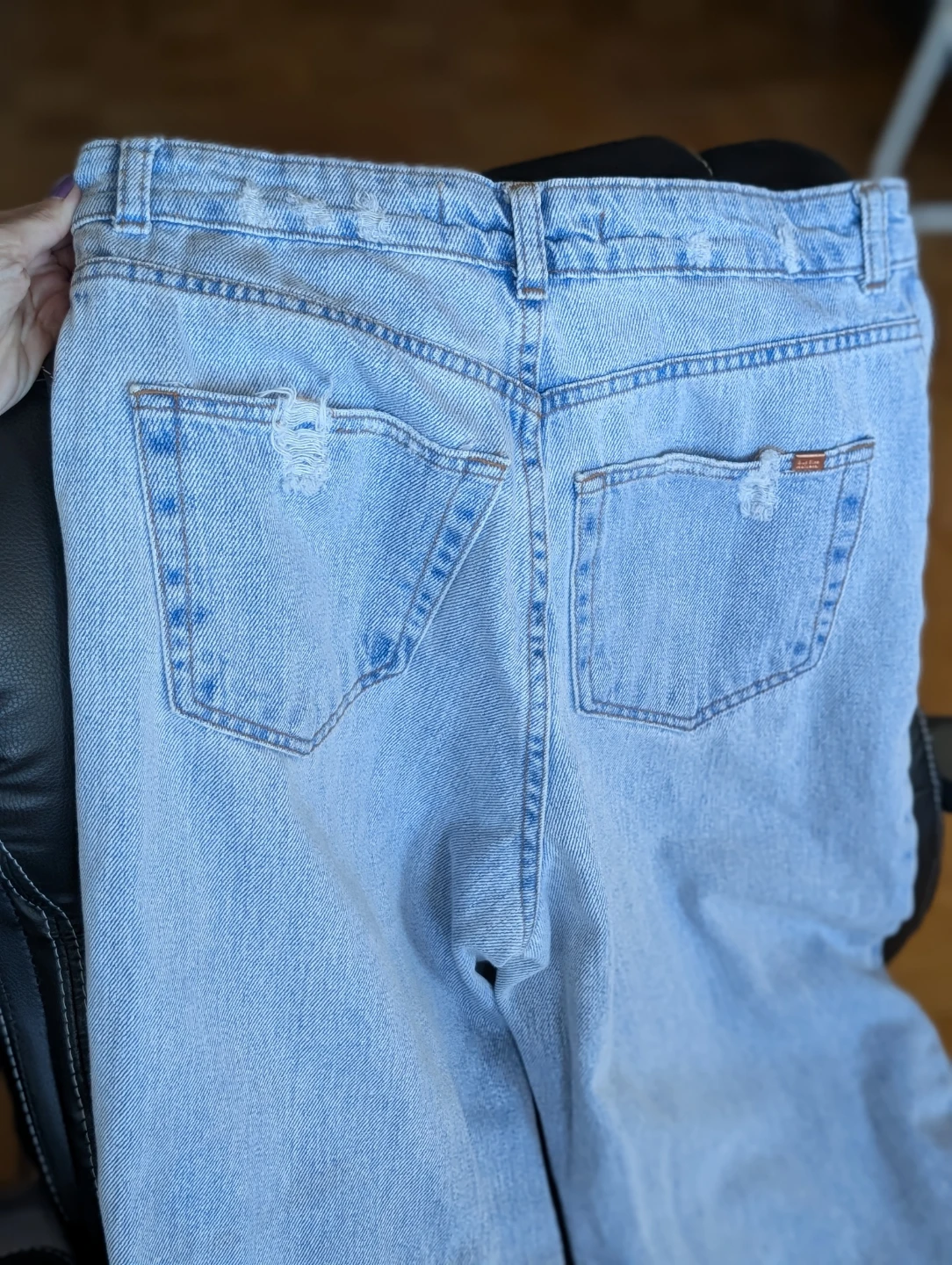BLUeSTEEL Jeans Wear Distressed Light Wash Size 38 - photo 4