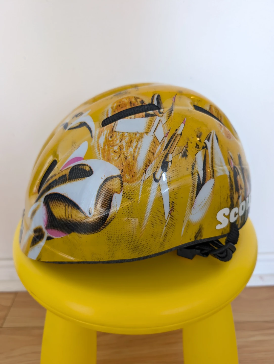 Scout Kids (5-10Y) Yellow Bike Helmet - photo 3
