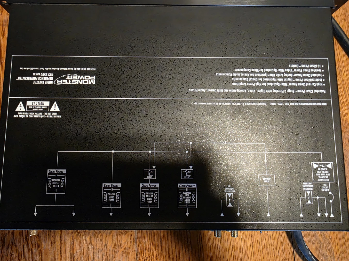 Monster Power Home Theatre Reference PowerCenter HTS 3500 MKII - photo 4