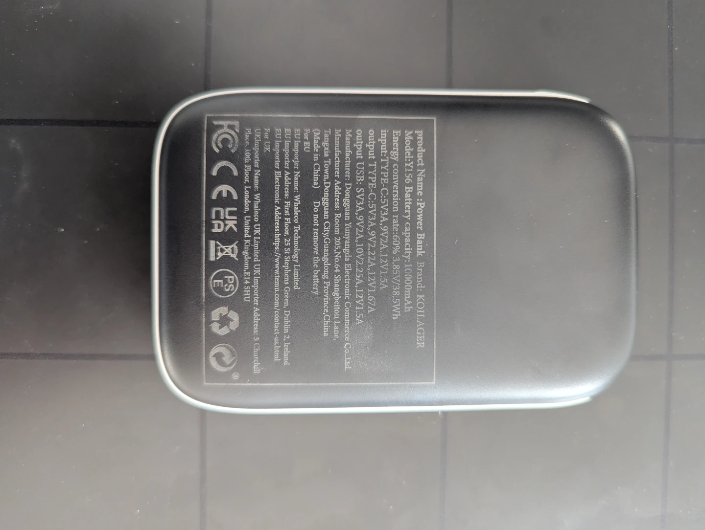 KOILAGER Power Bank 10000mAh - photo 2