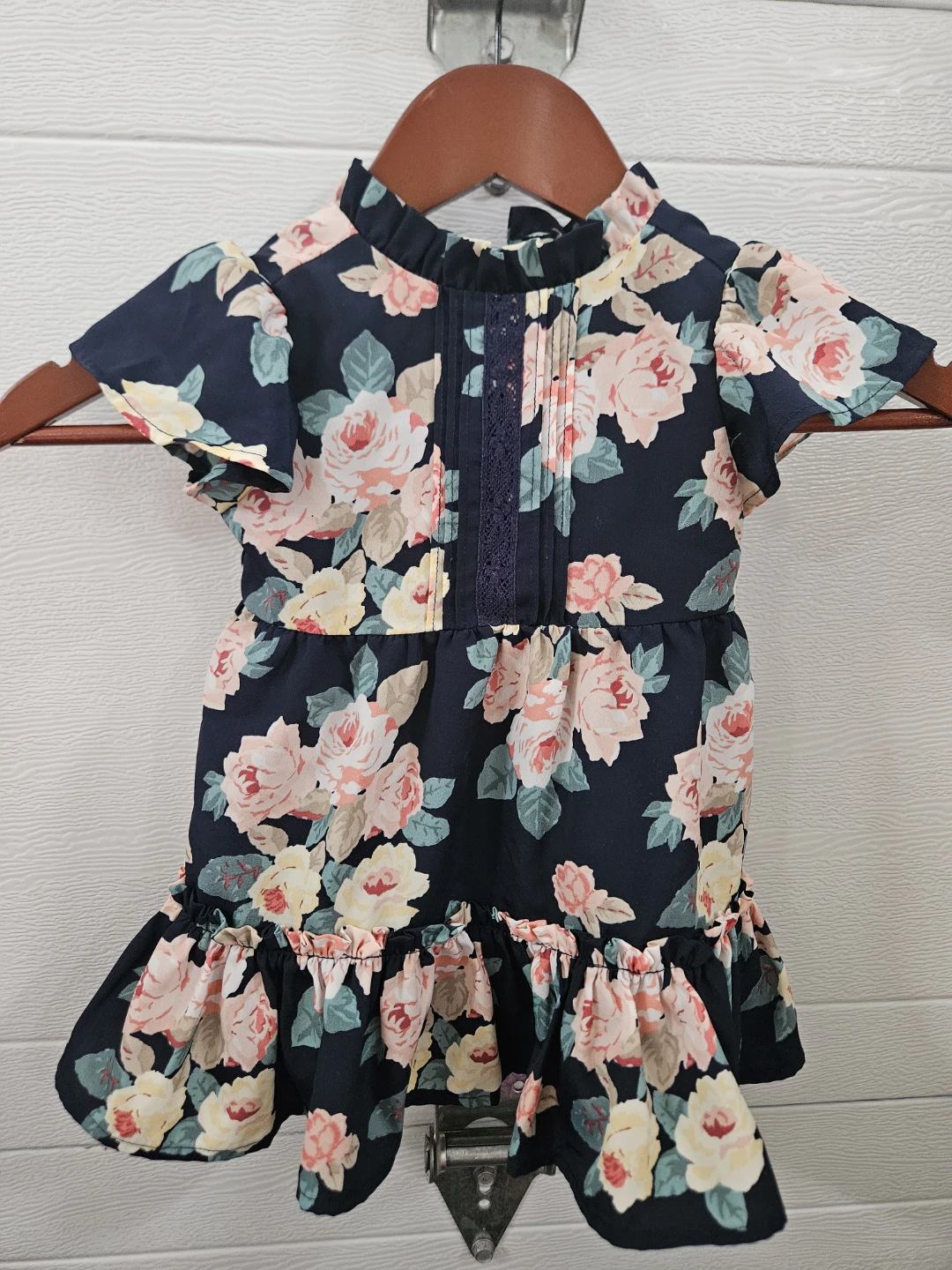 Janie and Jack Floral Dress - 12 Months