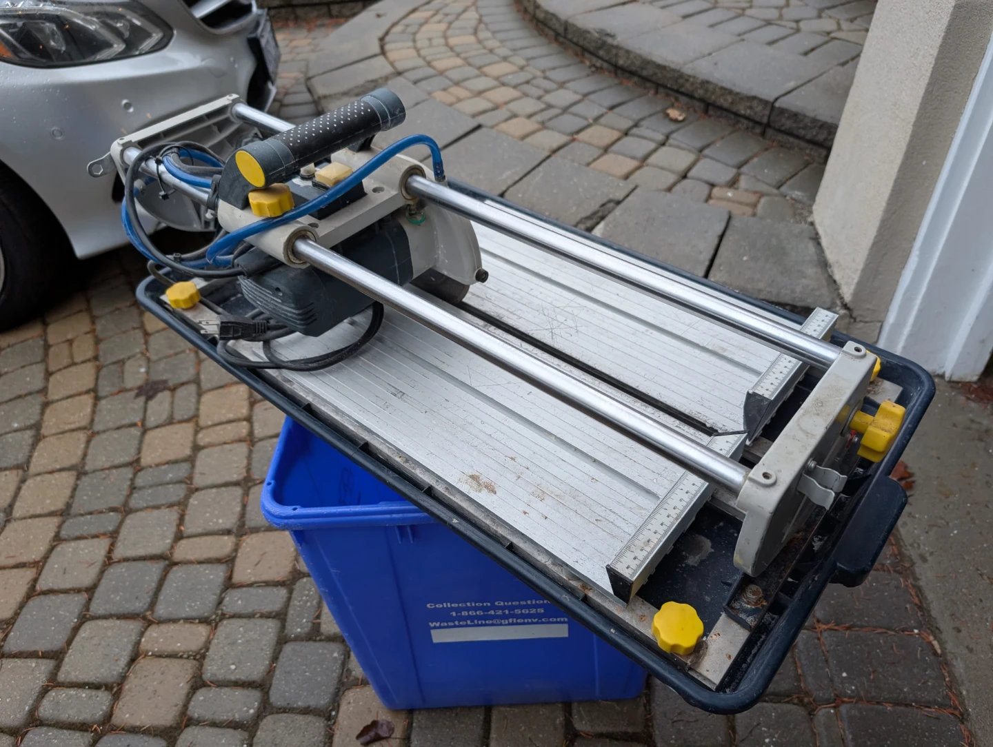 Mastercraft Sliding Wet Tile Saw 55-6740-2