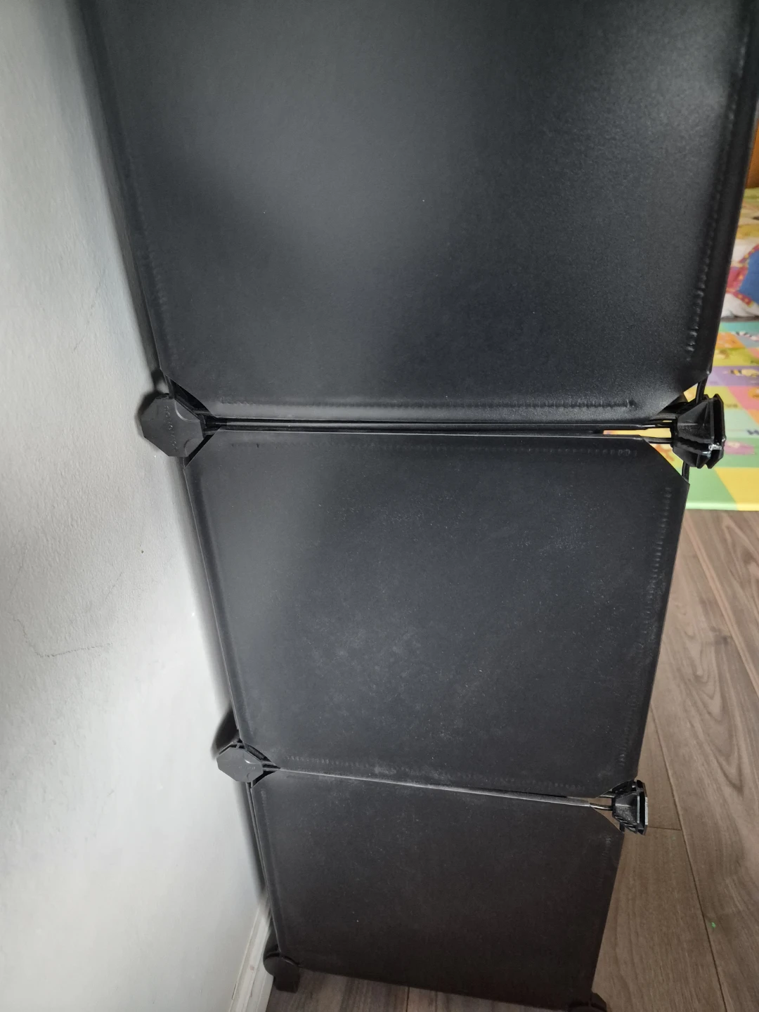 Black Modular Cube Storage Unit - photo 4