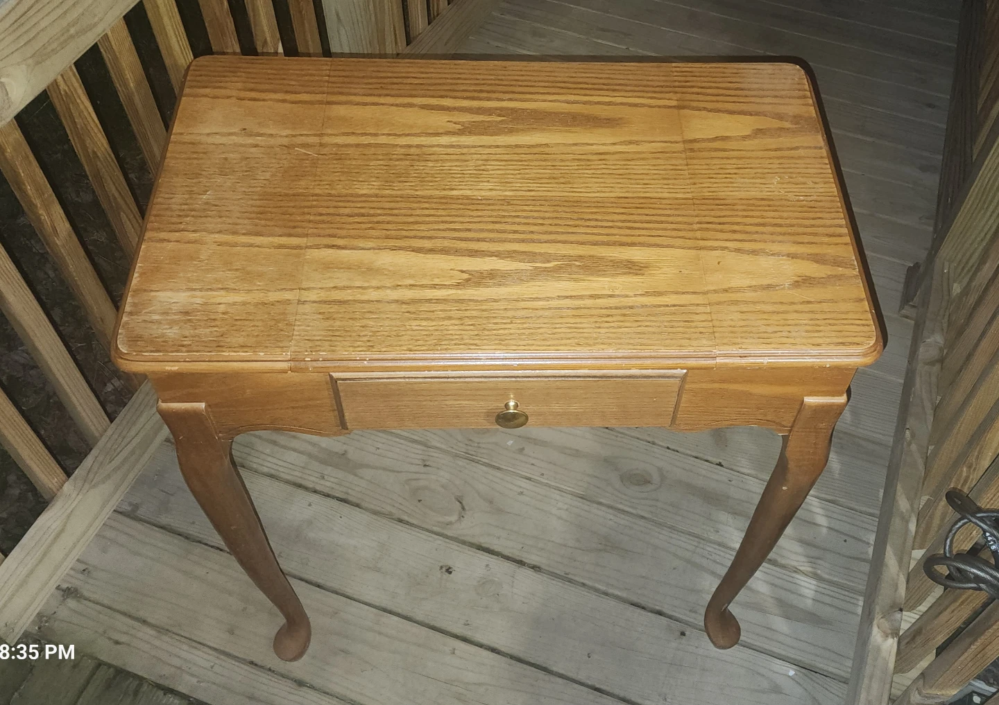 Vintage Wooden Jewelry Box Table - photo 2