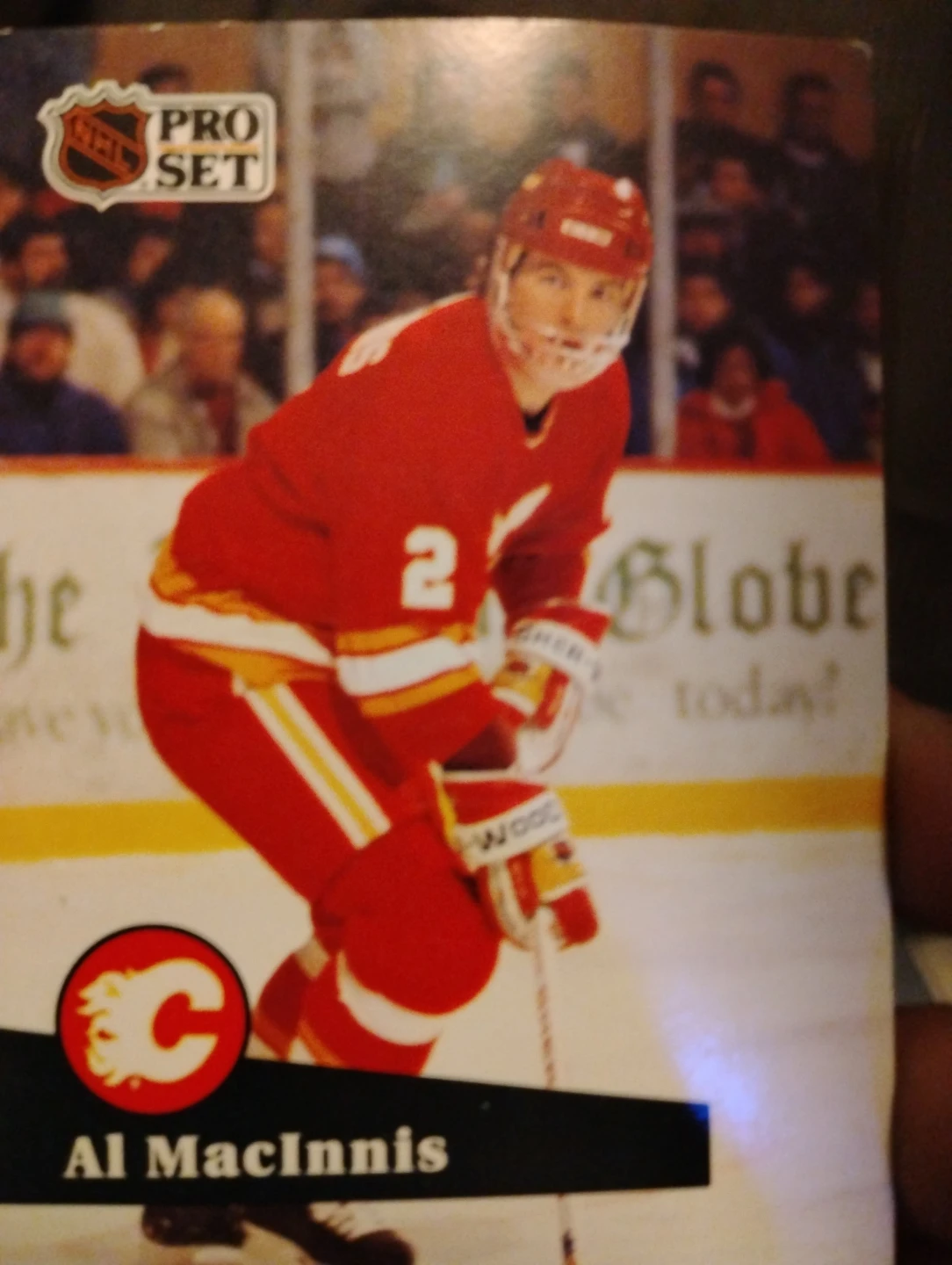 Pro Set Al MacInnis Hockey Card