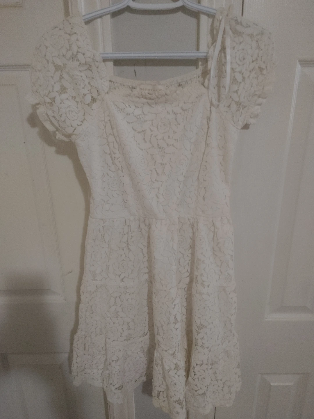 Cream Lace Dress