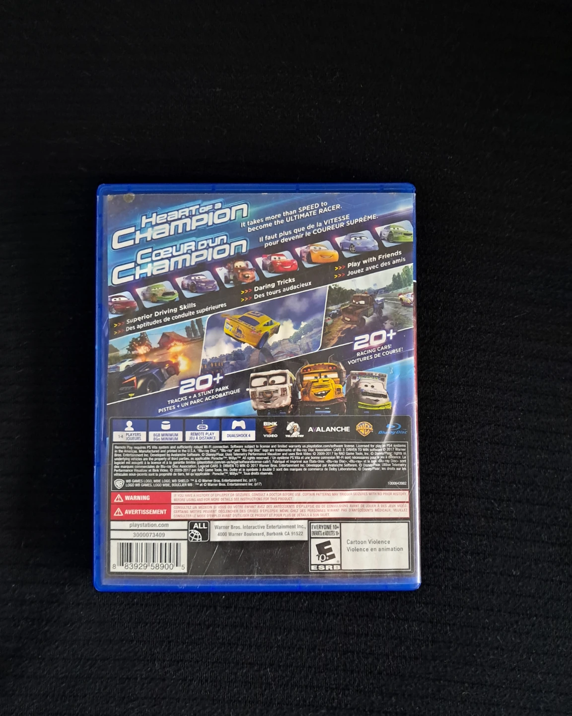 Disney Pixar Cars 3 Driven to Win PS4 Game - photo 3