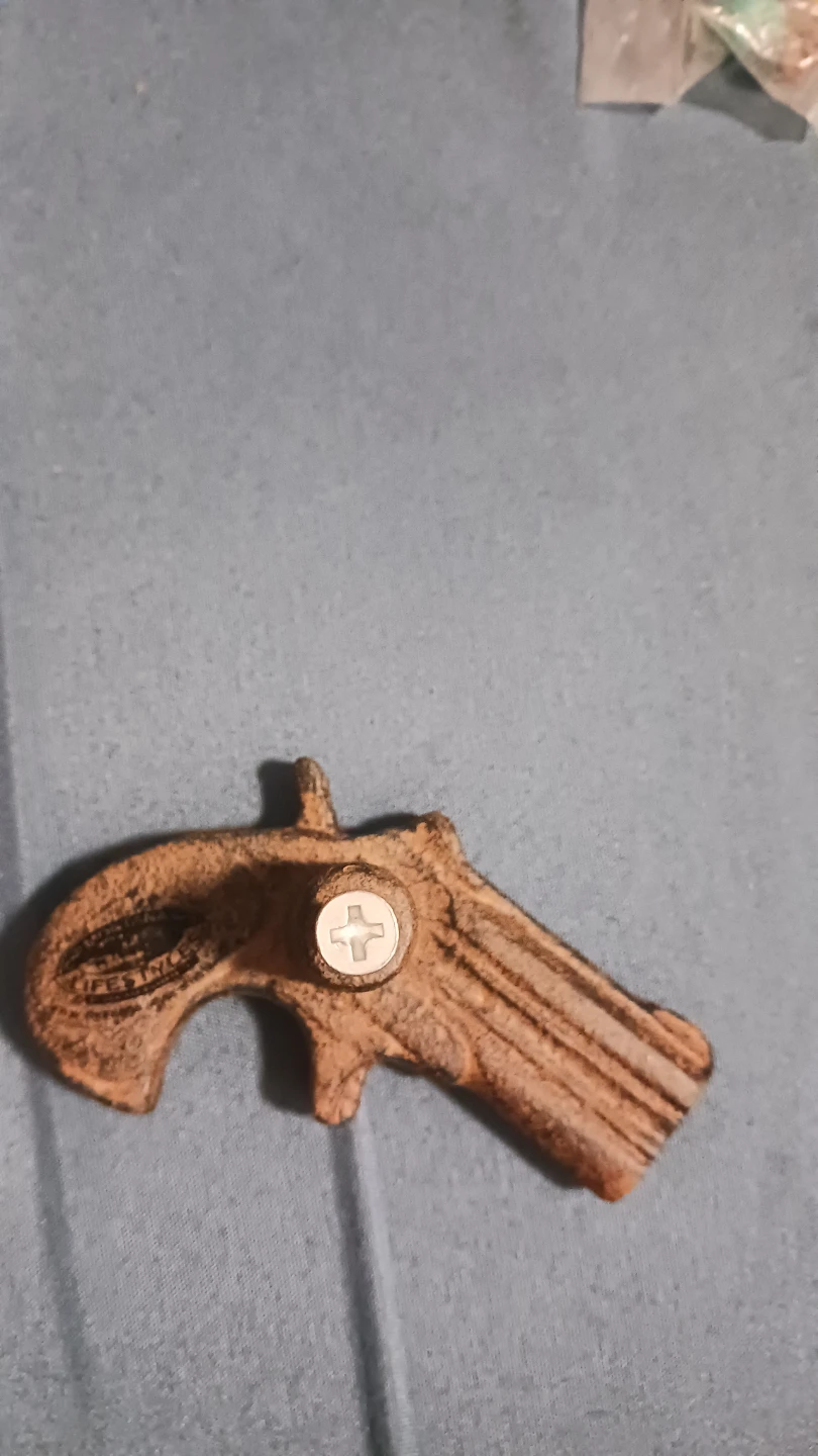 Miniature Derringer Pistol Wall Hooks (Set of 2) - photo 3