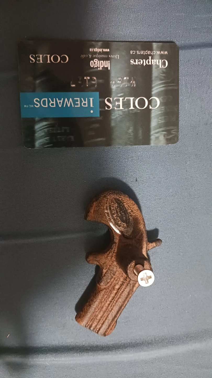 Miniature Derringer Pistol Wall Hooks (Set of 2) - photo 4