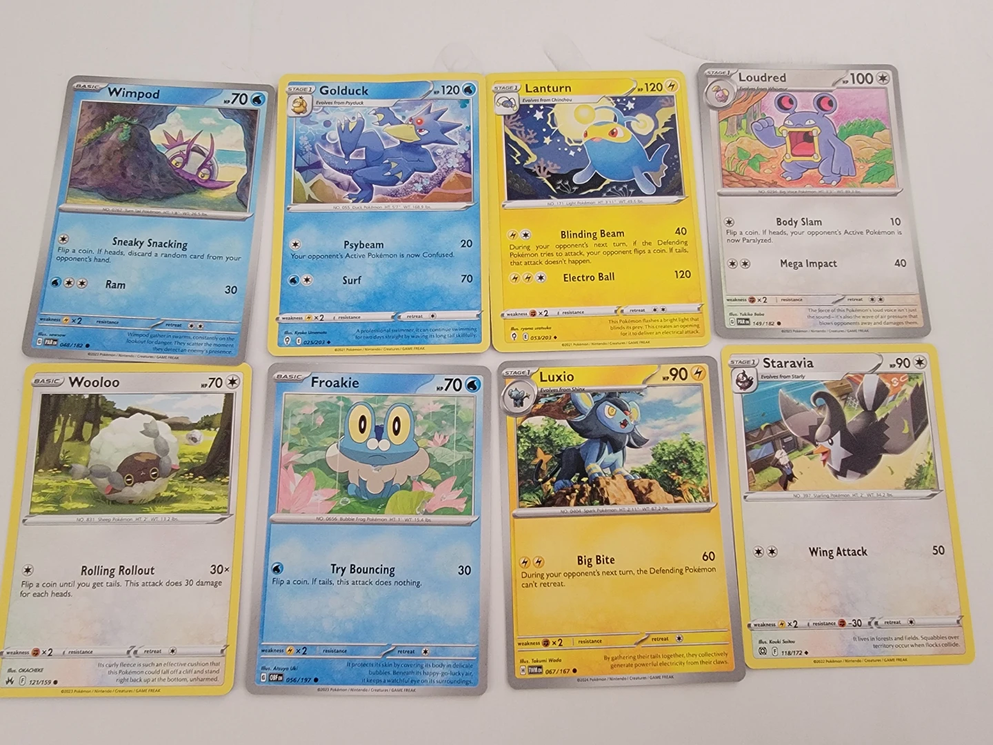 English Pokemon Trading Cards