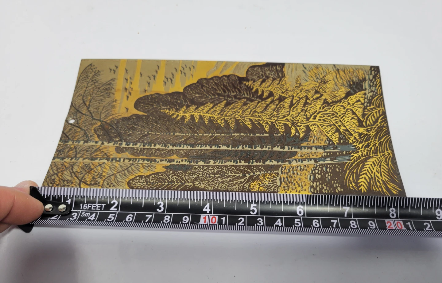 Zlatoust Vintage Metal Art Plaque made in USSR - photo 5