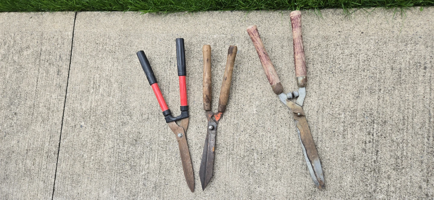 Garden Shears and Trimmers Set