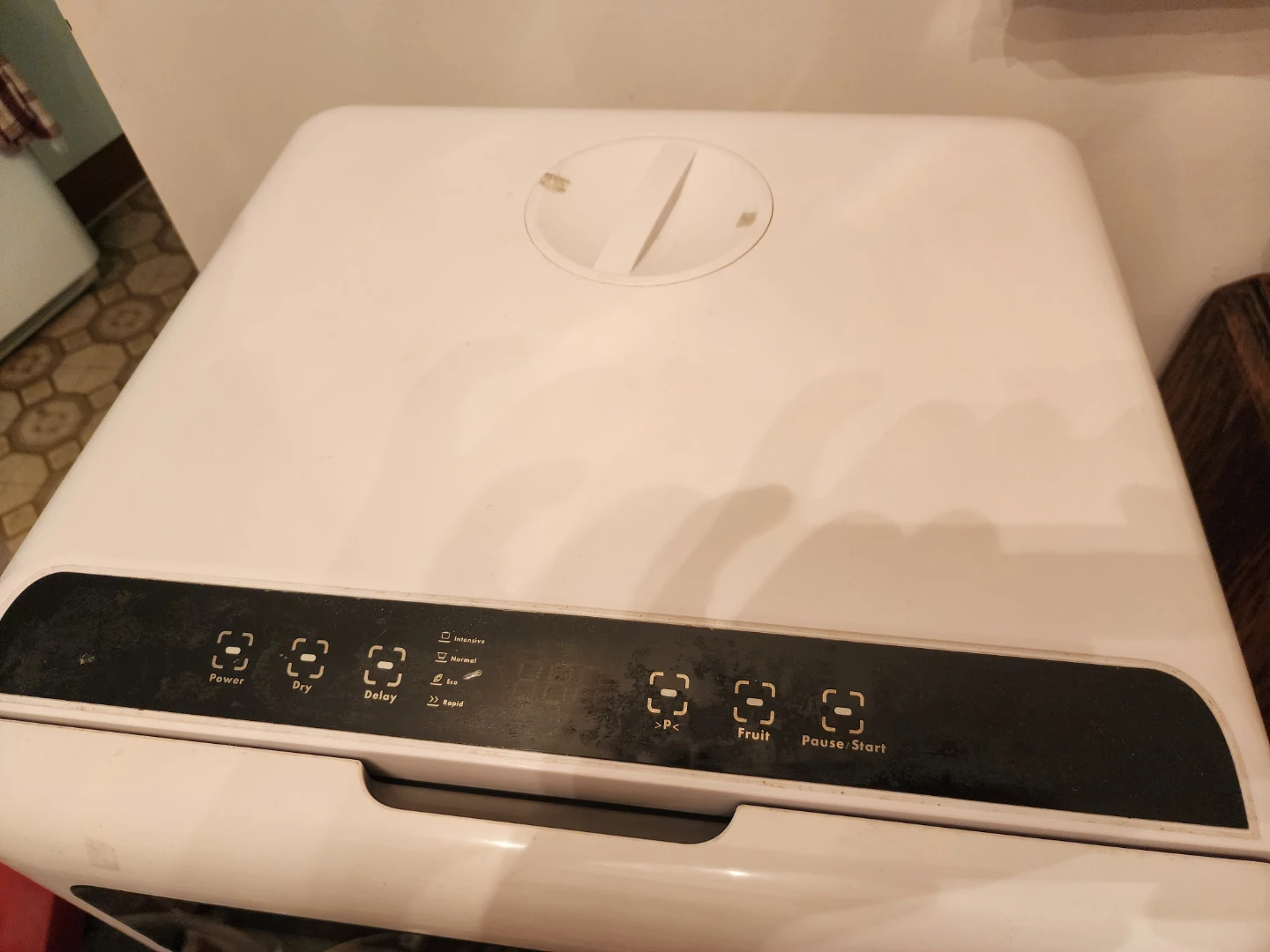 COSTWAY White Countertop Dishwasher - photo 2